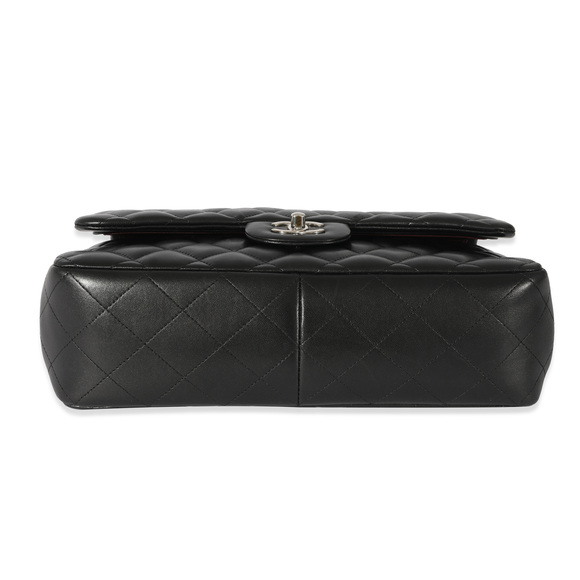 Chanel Black Quilted Lambskin Jumbo Classic Double Flap - Picture 5 of 7